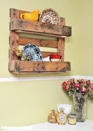 DIY Pallet Shelf for Your Rustic or Farmhouse Home - DIY Candy