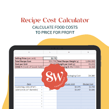 recipe cost calculator bakery