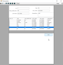 winforms application using c