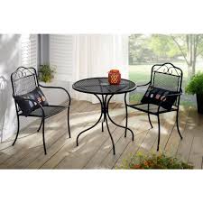 Buy quality metal garden tables at jysk for your patio, terrace or garden. Hampton Bay Nantucket Round Metal Outdoor Patio Bistro Table 7030000 0105157 The Home Depot