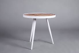 Clifton Side Table White Tall