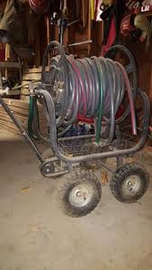 strongway garden hose reel cart for