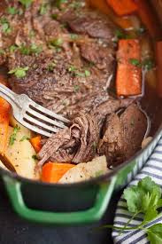 Chuck steak has a very good flavor, but it can be tough and hard to chew if not cooked properly. Dutch Oven Pot Roast With Carrots And Potatoes Feast And Farm