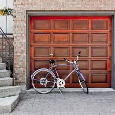 a bike in a garage