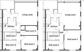 Case Study Floor Plan Showing The
