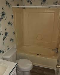 Yellow Bathtubs In Mobile Homes