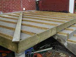 Deck Over Concrete Wooden Decks