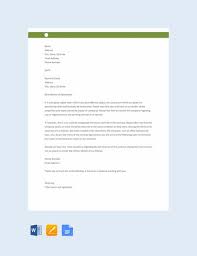 contract termination letter templates