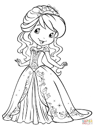 Strawberry shortcake and berrykins coloring page. Orange Blossom And Berrykin Coloring Page Free Coloring Library