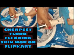 est floor cleaning spin mop