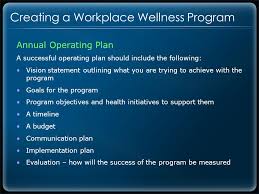 Workplace Wellness Program Speech Presentation
