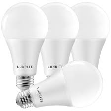 Luxrite A21 Led Bulbs 150 Watt Equivalent 2550 Lumens 2700k Warm White Enclosed Fixture Rated Dimmable Standard Led Bulb 22w Energy Star E26