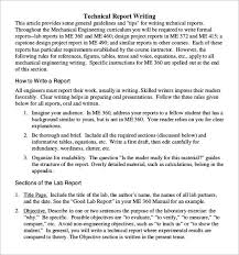 34 Sample Report Writing Format Templates Pdf