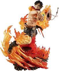 GUANGHHAO One Piece Portgas·D· Ace Anime Figure 25cm-Fire Fist Ace-Figurine  Decoration Ornaments Collectibles Toy Animations Character Model :  Amazon.co.uk: Toys & Games