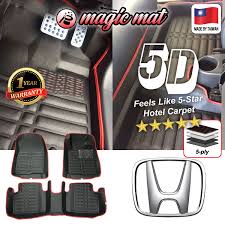 5d magic mat bc floor carpet for honda