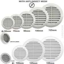 circle air vent grill cover round flat