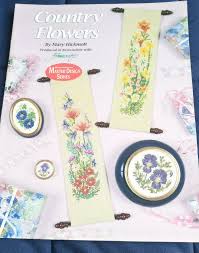 Country Flowers Mary Hickmott Cross Stitch Book Master
