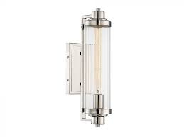 Pike 1 Light Wall Sconce In Polished Nickel