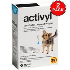 12 Month Activyl Spot On For Toy Dogs Puppies 4 14 Lbs