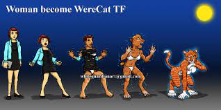 Woman become WereCat TF by WhiteGuardian -- Fur Affinity [dot] net