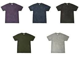 How to wash a shirt to make it look vintage. Vintage Mineral Wash T Shirts Black Blue Purple Gray 3xl Xxxl 100 Cotton Ebay
