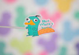 Where's Perry Laptop Sticker Perry the Platypus Planner - Etsy