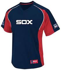 Vf Chicago White Sox Mlb Mens Cleanup Hitter Majestic Cooperstown Jersey Navy Blue Big Tall Sizes
