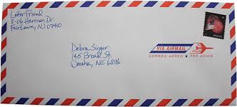 Handwritten Envelopes All Hand Addressed By Letter Friend Staff