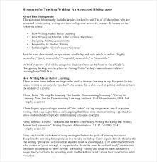 Annotated Bibliography Templates   Free Word   PDF Format     alttext