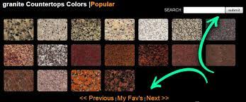 granite countertop makeover colors
