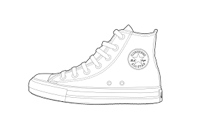 Nike, adidas, converse, asics, new balance and more! Converse Coloring Pages Coloring Home