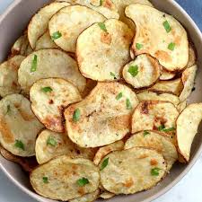 potato chips air fryer style vegan