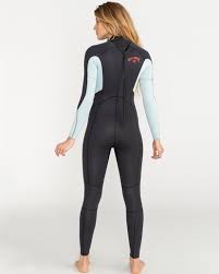 5 4mm launch back zip wetsuit for