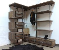 If you're interested in building a closet or. Stefan Reclaimed Open Wardrobe Industrial By Urban Grain Treniq