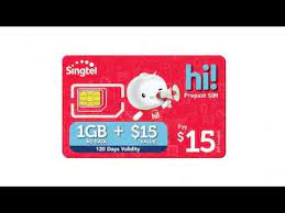 prepaid 15 hi sim card with 1gb data