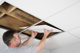 false ceiling super fast cleaning