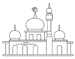 Top gambar kartun masjid keren design kartun. Lukisan Masjid Kartun Cikimm Com