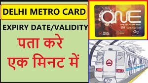 metro card delhi metro card