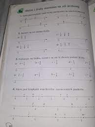 pomocy potrzebuje na jutro pracy domowej z matematyki z temat: Ułamki i  liczby mieszane na osi liczbowej - Brainly.pl