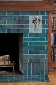 Mission Tile Fireplace 3 X 8