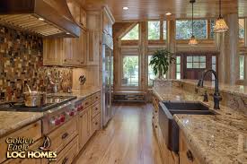 Rustic Kitchen Stone Covered Raised