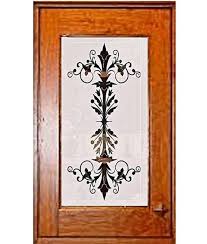 Decorative Cabinet Door Glass 5 Wrg