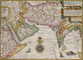 Map Centered On The Indian Ocean By Jan Huygen Van