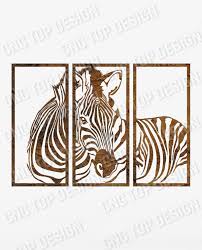 Zebra Wall Decoration Design Files