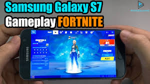 It is not available on the google play store. Samsung Galaxy S7 Gameplay Fortnite Mobile Apk Fix