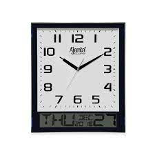 Ajanta 2817 T Calendar Wall Clock Blue