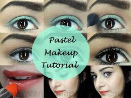 how to spring pastel eye makeup look on