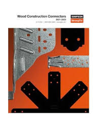 wood construction connector catalog