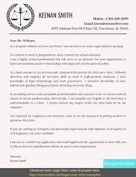 legal istant cover letter sles