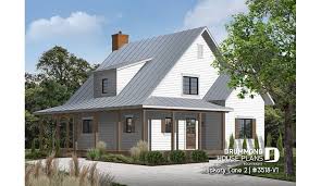 They come with all the small living perks, plus the cozy and inviting style of farmhouse architecture. House Plan 4 Bedrooms 2 Bathrooms 3518 V1 Drummond House Plans
